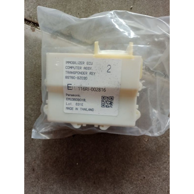 ECU Computer Immobilizer Transponder Agya Ayla Calya Sirga 89780-BZ030
