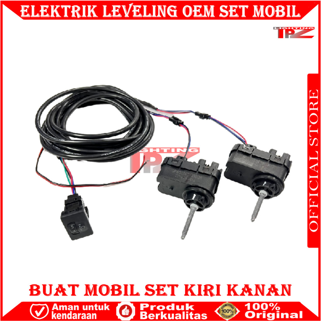 ORIGINAL ALAT ELEKTRIK LEVELING LAMPU 2 DINAMO PLUS SAKLAR OEM 10 STEP 5 BAR ELEKTRIK LEVELING LAMPU