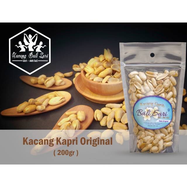 

Restokobar Kacang Bali Bawang Ginal 200 Grm