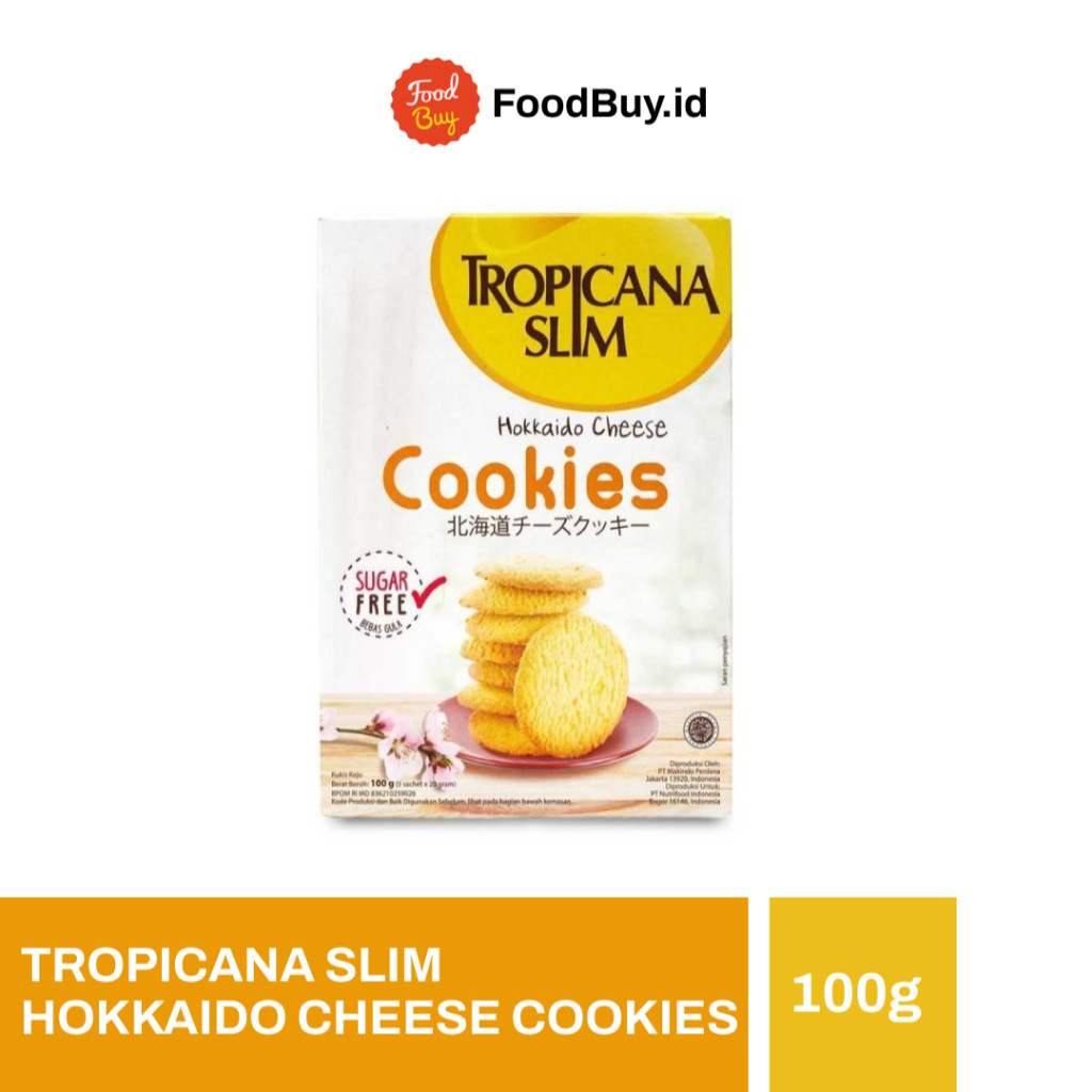 

Omahjajanan Tropicana Slim Hokkaido Cheese Cookies 100Gr