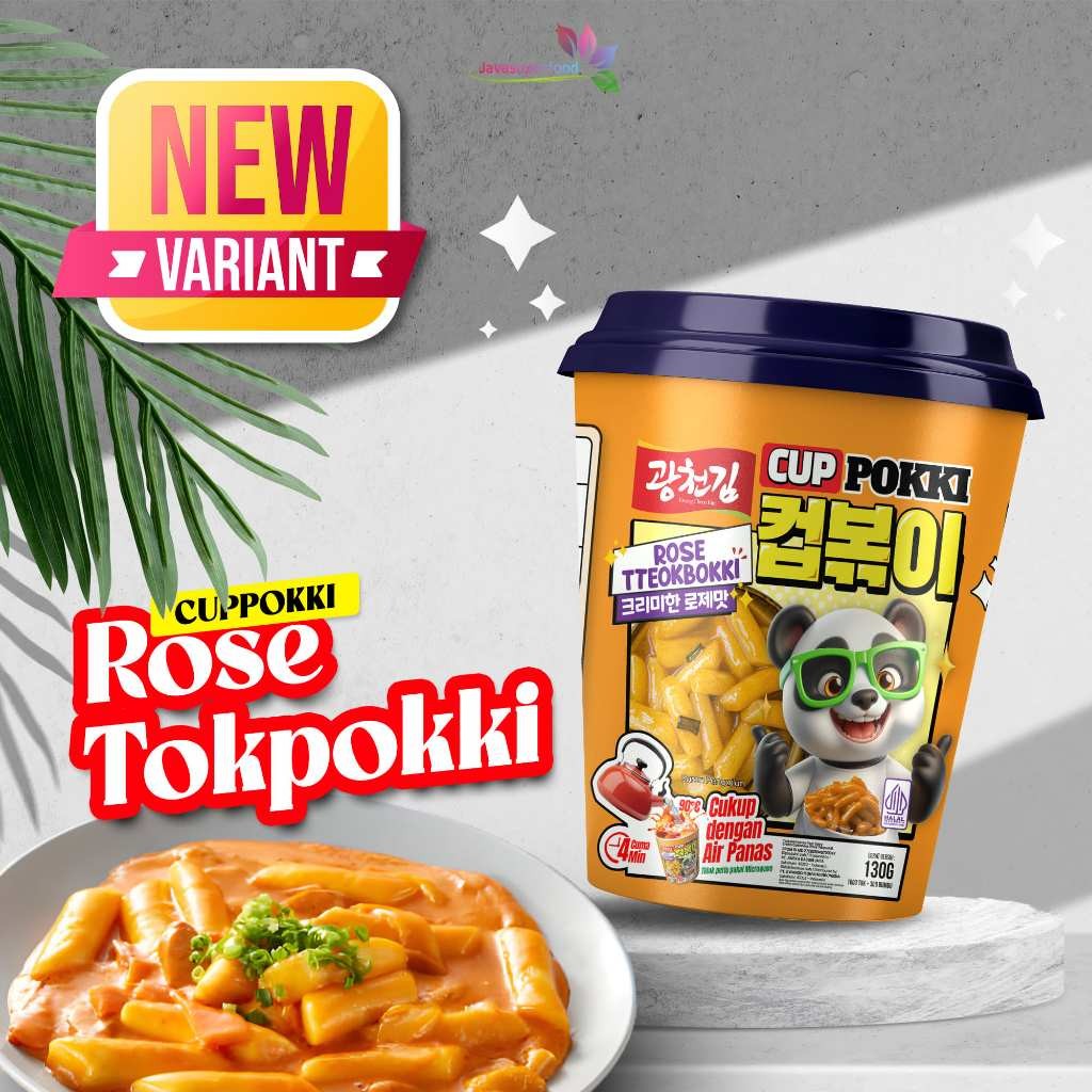 

Omahjajanan Cup Tokpokki 130 Gram / Tteokpokki Cup / Korean Snack / Tokpokki Siap Makan / Tokpokki