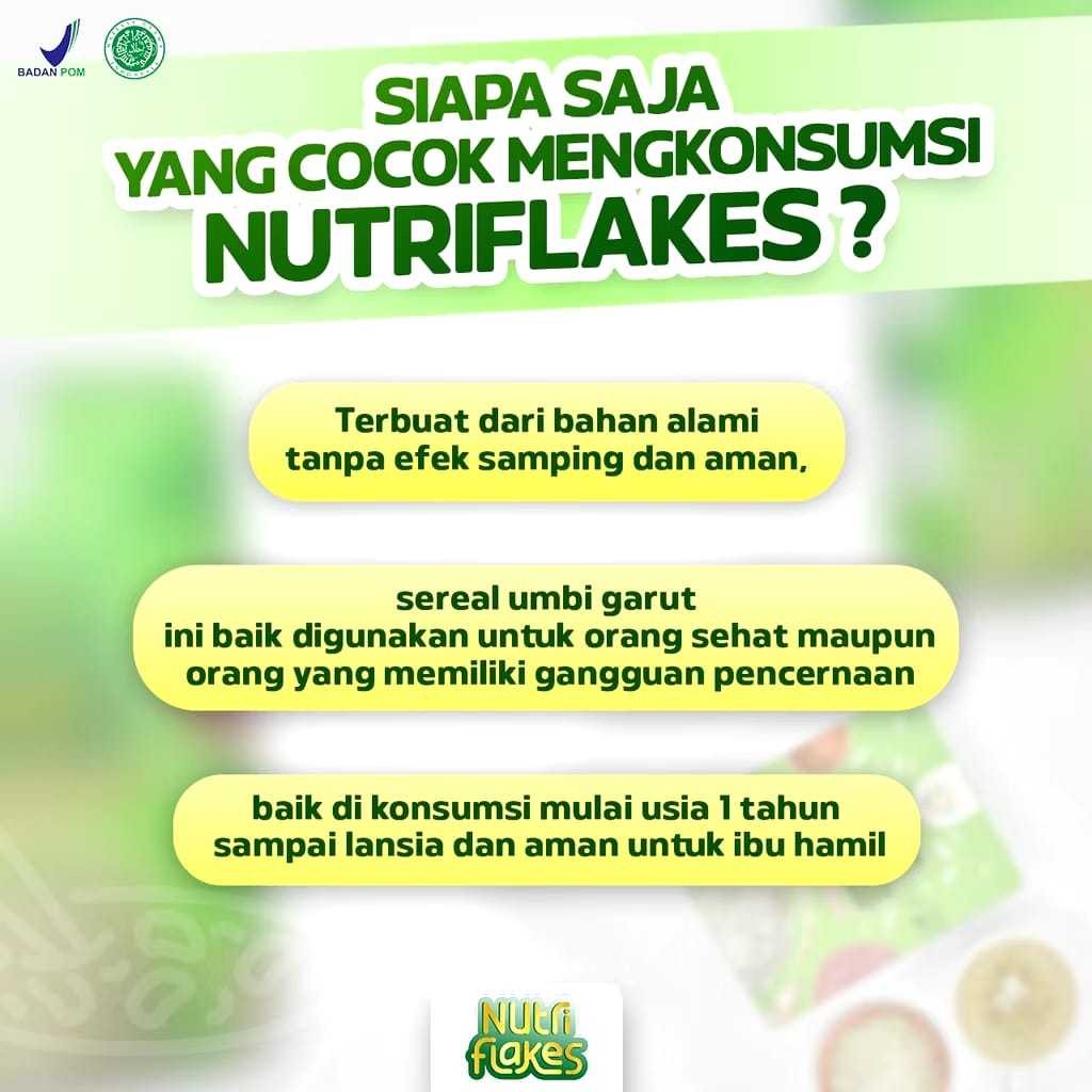 

Restokobar Nutriflakes - Minuman Serbuk Umbi Garut Ampuh Mengatasi Maag Asam Lambung 3 Box