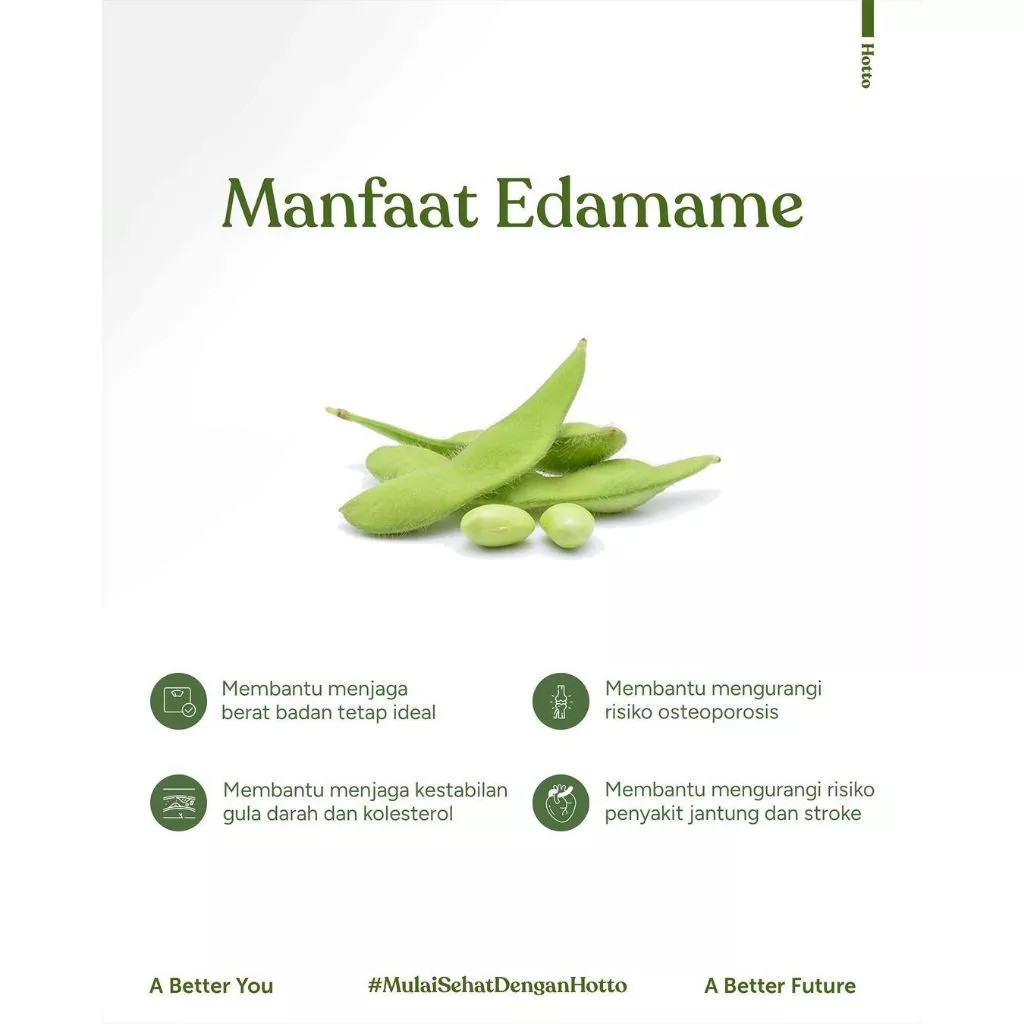 

Omahjajanan Hotto Mame Protein Multigrain With Edamame 1 Pouch Isi 12 Sachet