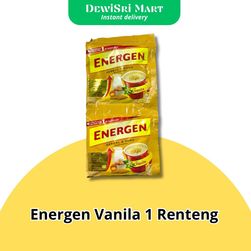 

Omahjajanan Energen Vanilla 1 Renteng - Dewi Sri Mart