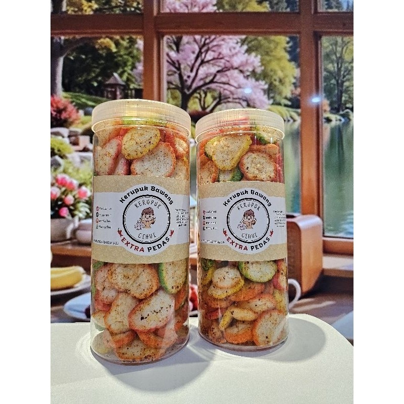 

Restokobar Kerupuk Bawang Extra Pedas