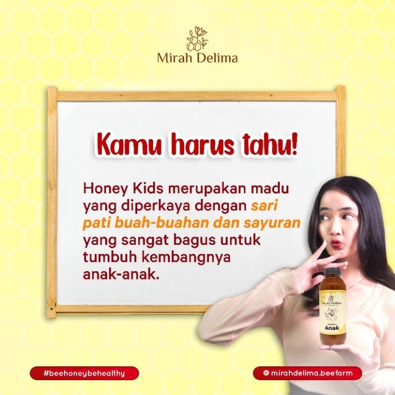 

Sega Tungtung Madu Anak - Honey Kids - 250 Ml
