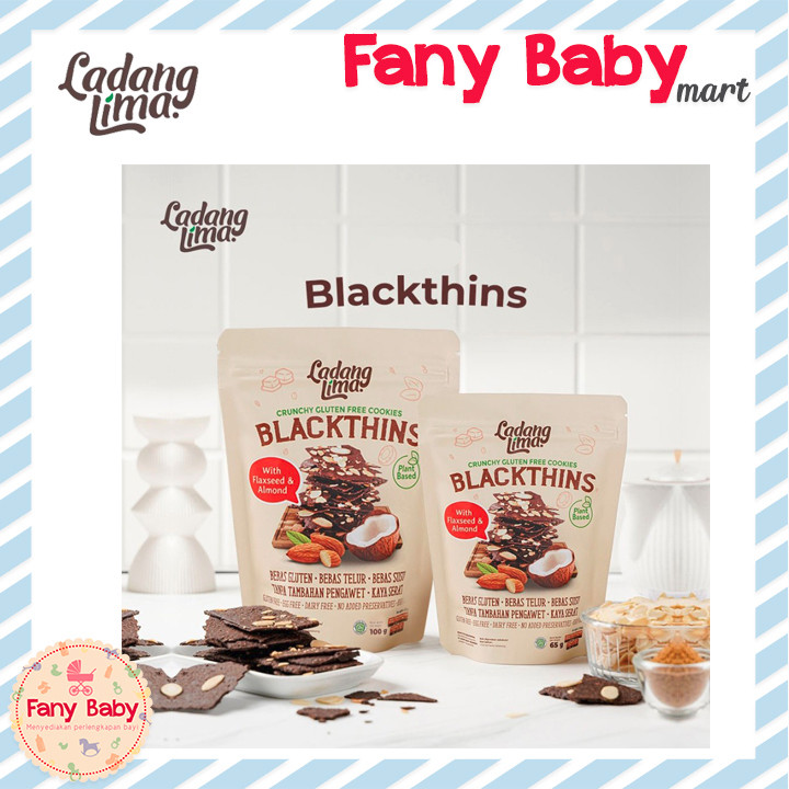 

Restokobar Ladang Lima Cookies Blackthins 100Gr