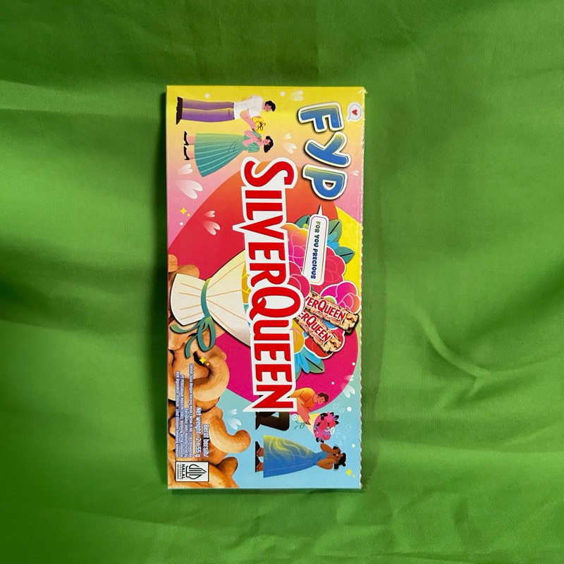 

Restokobar Silverqueen Cashew Isi 2Pc X 55Gr Kemasan Menarik