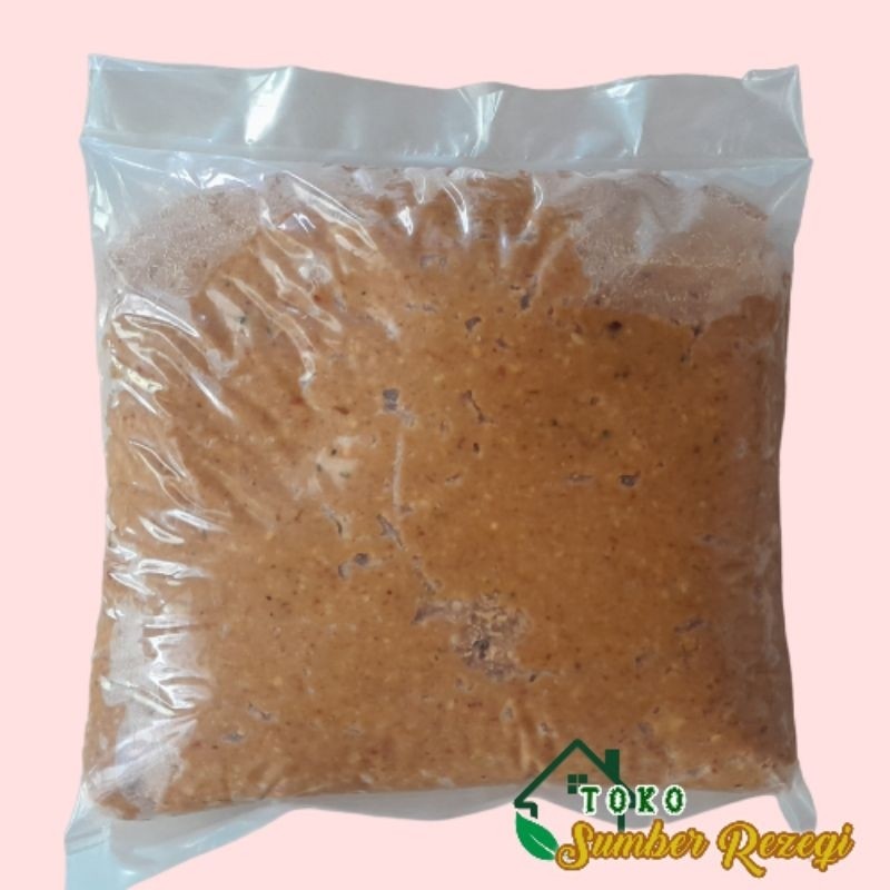 

Sega Tungtung Kacang Tanah Giling Sangrai/Bumbu Kacang Giling Sangrai