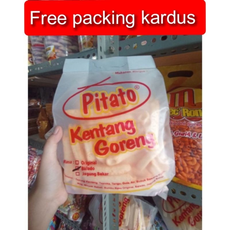 

Eumsig Pitato Kentang Goreng Balado, Jagung Bakar, Original