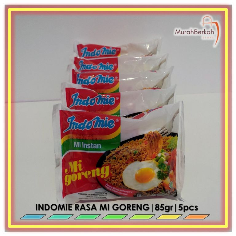 

Sega Tungtung Indomie Rasa Mi Goreng 5 Pcs