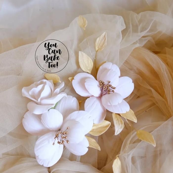 

DISKON MAGNOLIA FLOWER GUMPASTE SET READYY