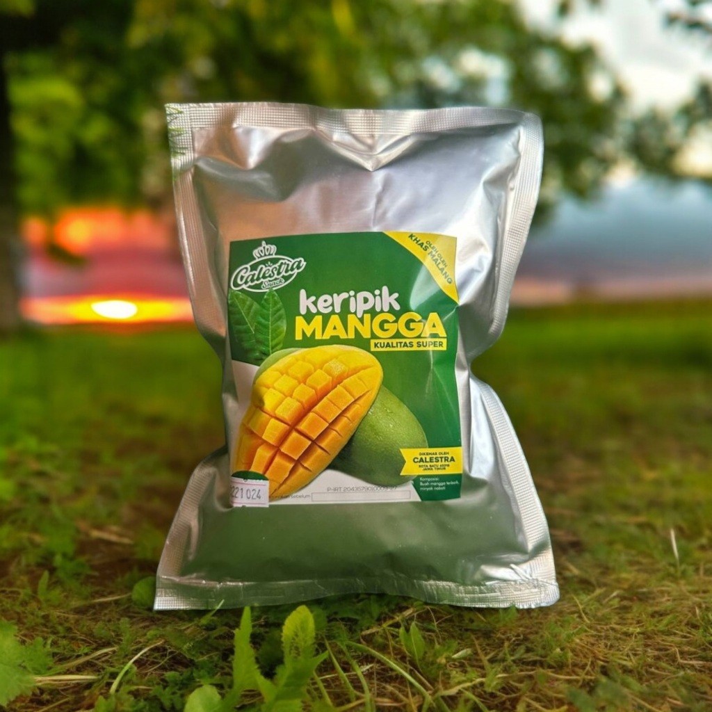 

Sega Tungtung Keripik Mangga Super Calestra Snack 100Gr - Camilan Renyah Yang Penuh Rasa Manis Segar