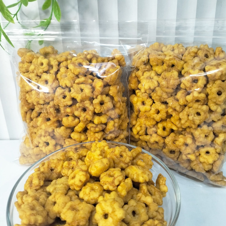 

Eumsig Sakura Ribut (Unico)1Kg,1/2Kg, 1/4Kg I Snack Cemilan I Kens Snack Karawang