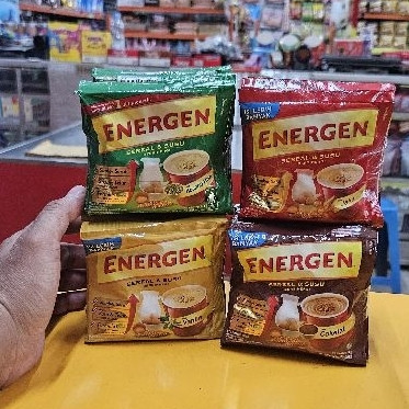 

Sega Tungtung Renteng 10 Sachet - Energen Coklat - Vanila - Kurma - Champion / Rtg 10S - Livepop