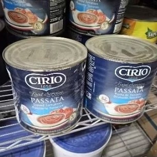 

Sega Tungtung Cirio Passata Tomat Pasta 2.5Kg