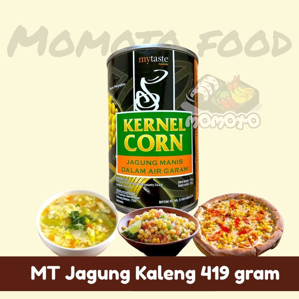 

Sega Tungtung My Taste Jagung Manis Kaleng Salad Sup Pizza 410 Gram