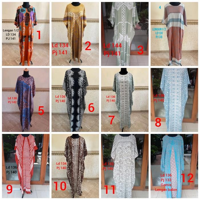 Lu~za daster batik pekalongan ori