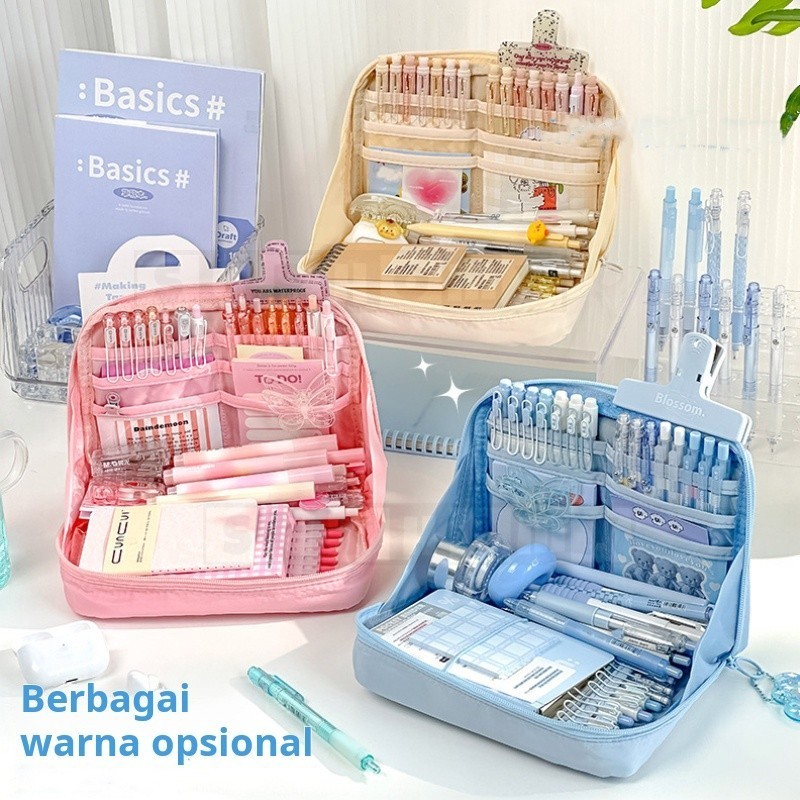 

PENCIL CASE TAS PENATEMPAT PENCIL TAS PENSIL KOTAK PENCIL TEMPAT ALAT TULIS 90 KAPASITAS BESAR