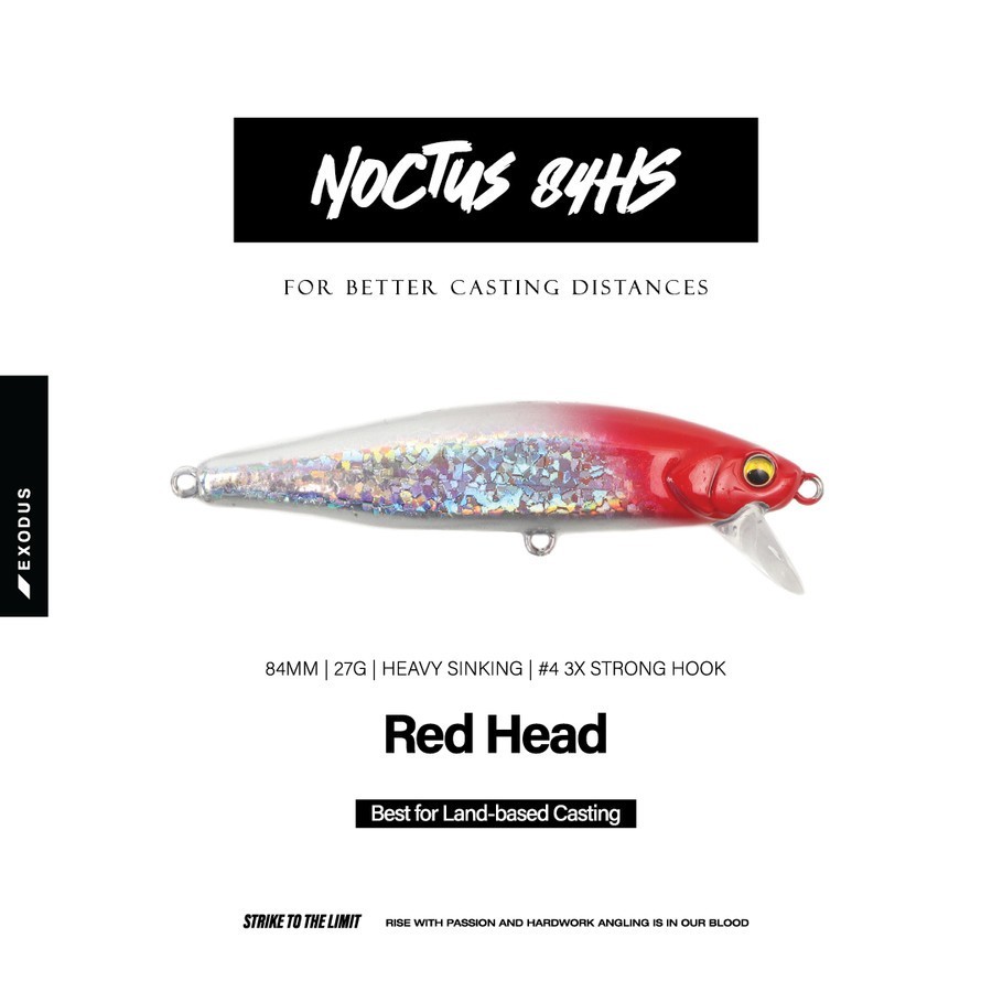 [Ready] Lure Exodus Noctus 84HS Heavy Sinking 27gr Killer