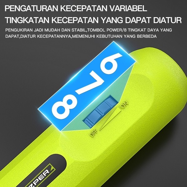 NEWW ZPER Bor Mini Listrik Set Lengkap Gerinda Mini Listrik Penghalus-Alat Gerinda Mikro Pengukir