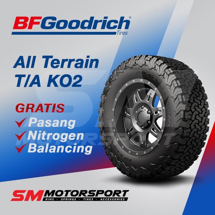 Ban Mobil Bfgoodrich All Terrain T/A Ko2 275/60 R20 20