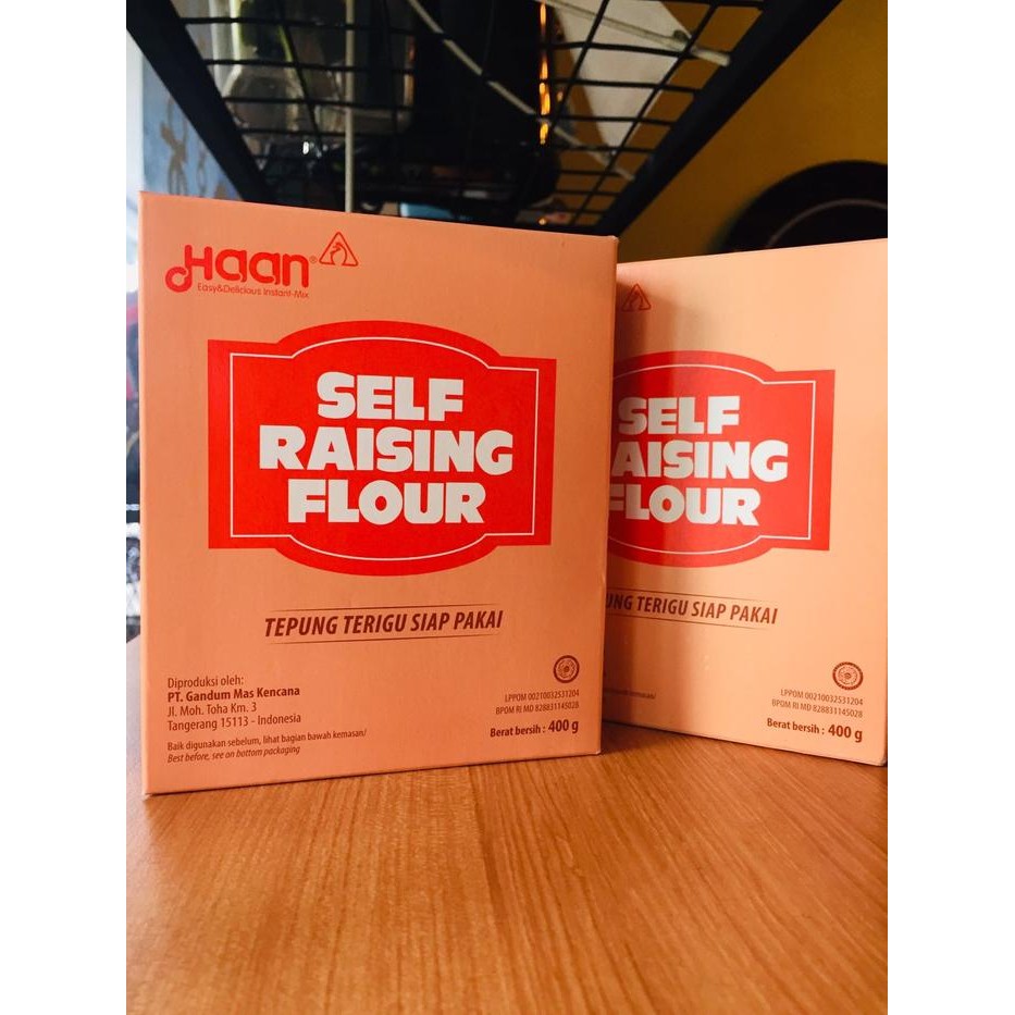 

Self Raising Flour Haan 400Gr Tepung Terigu Siap Pakai Soft Cookies