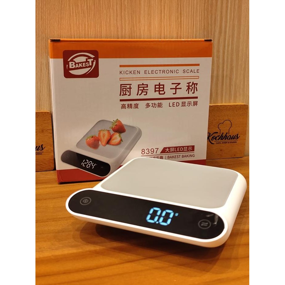 

Bakest Scale Timbangan Digital 0.5 -5Kg Led Electronic Weighing