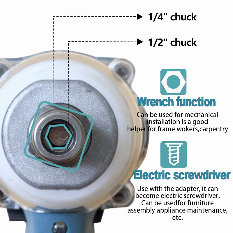 NEWW MAKITA Impact Wrench 1090V/588V 1600N.M Brushless Impact Wrench Electric Impact Wrench Spanner