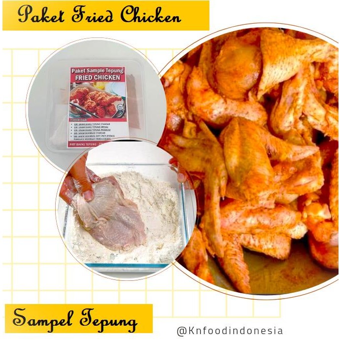 

Terlaris Paket Coba Tepung Bumbu Fried Chicken - Paket Bumbu Ayam Geprek Krispy