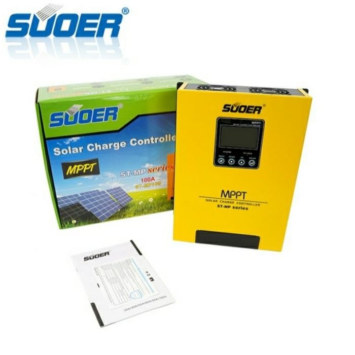 SUOER 12V/24V/48V 100A SOLAR CHARGER POWER CONTROLLER SOLAR MPPT-100A