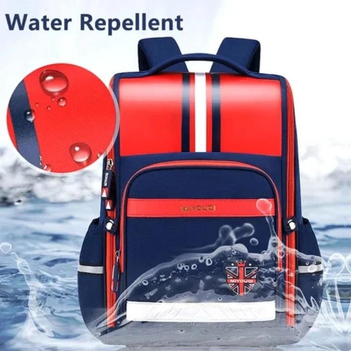 Ta045 Tas Ransel Sekolah Impor / Tas Anti Air / Tas Sekolah Anak Sd Smp Import / Tas Ransel Anak