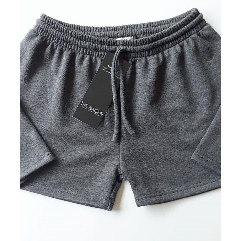PREMIUM Celana Pendek Grey / Celana Running / celana Badminton