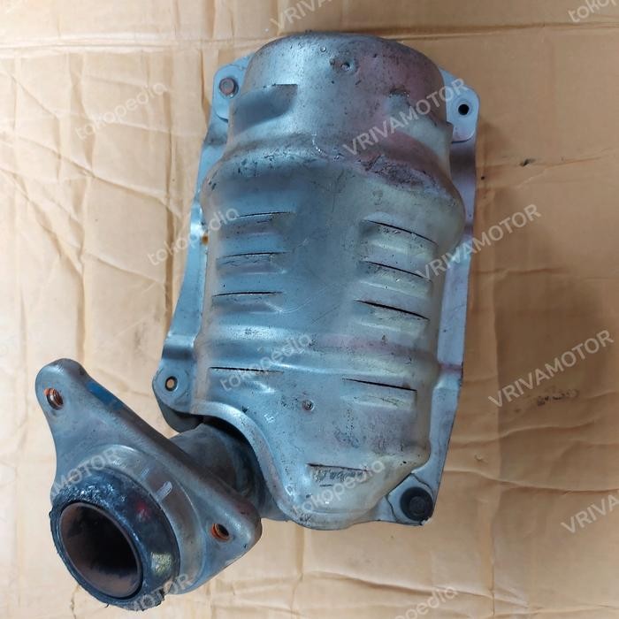 PREMIUM katalis knalpot exhaust honda jazz rs Ge8 komplit cover