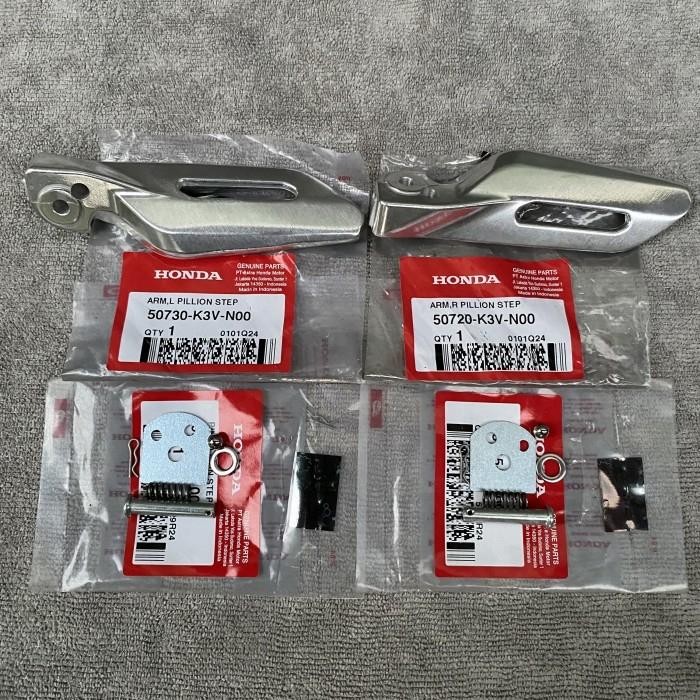 PREMIUM Footstep step honda stylo 160 original honda ahm
