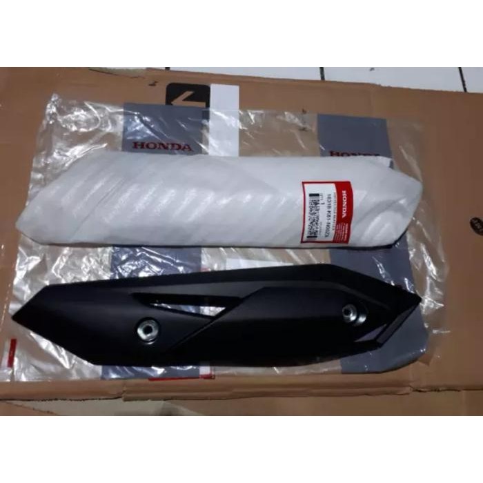 PREMIUM TUTUP PELINDUNG COVER KNALPOT BEAT FI 2017 ORIGINAL HONDA