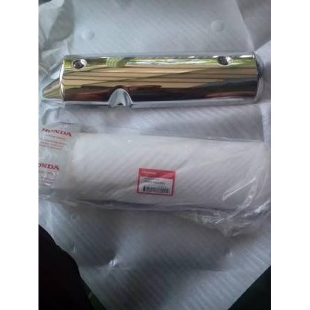 PREMIUM Cover Knalpot Honda Tiger Revo Original AHM