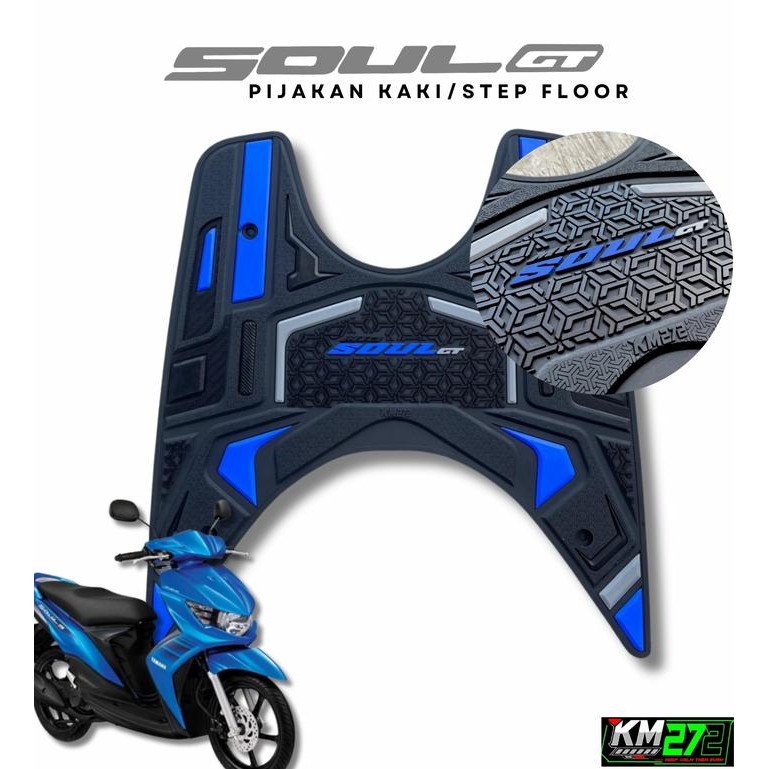 TERMURAH Kaet KM272 Motor Mio Soul GT 2012 - 2014 Pijakan kaki Mio Soul GT 115 Aksess Motor Yamaha