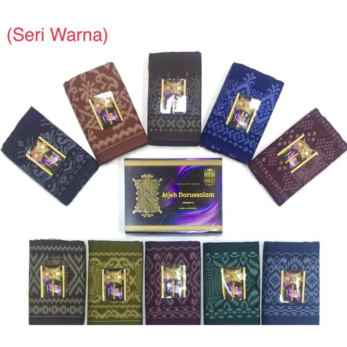 10pc - Sarung Tenun Atjeh Darussalam Kembang