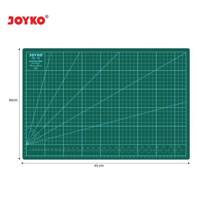 

CUTTING MAT JOYKO A3 / Alas Tatakan Potong Joyko A3 Double-sided 2 Sisi CM-A3 45 x 30