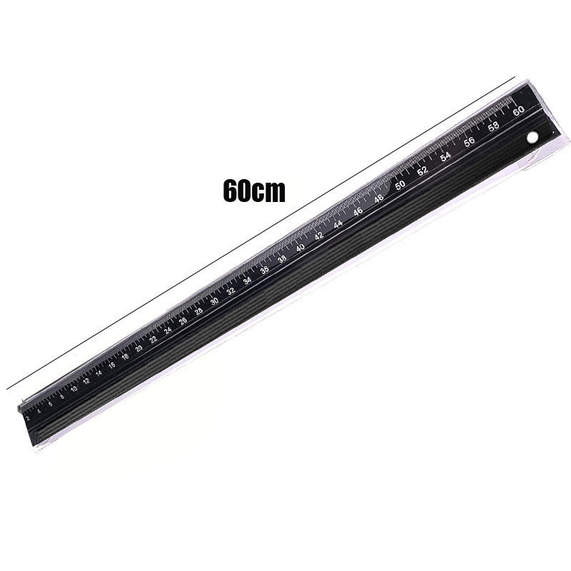 

Penggaris Lurus Multifungsi Straight Cutting Ruler Anti Slip Untuk Pengerjaan Aluminum Alloy