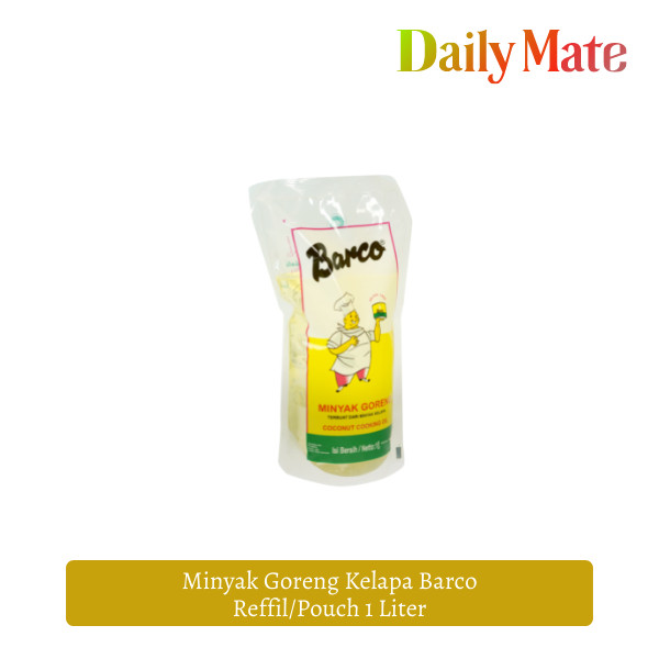 

Barco Minyak Goreng Kelapa Pouch 1 Liter