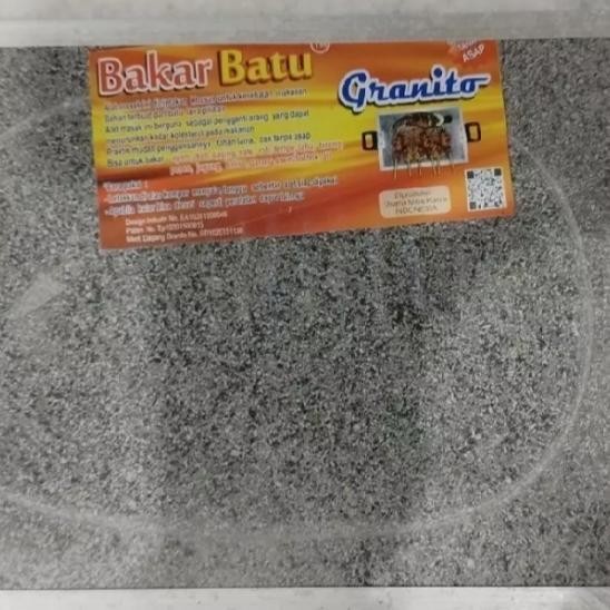 Potongan Harga Batu Bakar Granito Grill Panggangan Sate Bmn2