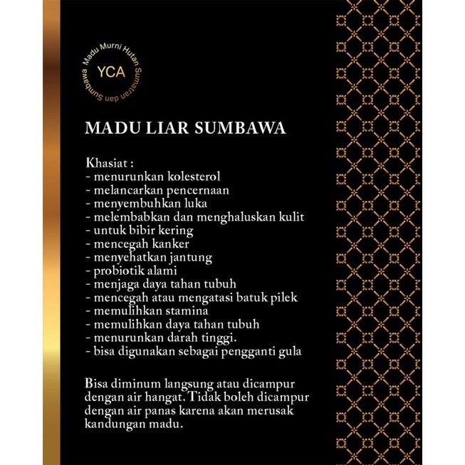 

madu sumbawa