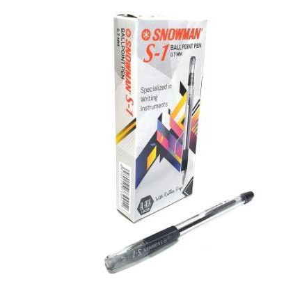 

Ready JT (12Pcs) Pulpen Snowman S1 / Ballpoint Semi Gel 0.7mm Snowman