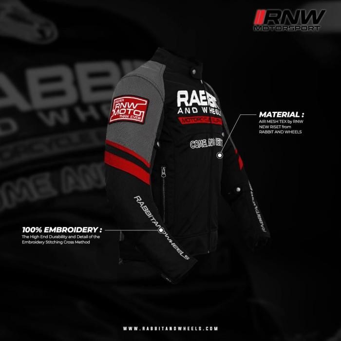 Jaket Riding Falcon Motorsport Rabbit and Wheels Original