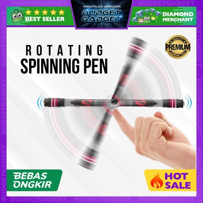 

Ready JT MROOFUL Pena Bolpoin Rotating Spinning Pen - ZG-5208