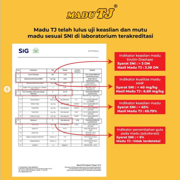 

Madu Tj Murni 500gr Refill - Madu Murni Asli Tingkatkan Stamina tubuh - Madu Super - Sofit
