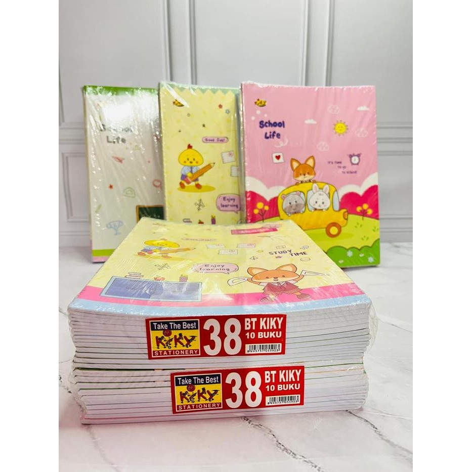 

Ready JT (PROMO) BUKU TULIS KIKI 38 LEMBAR TERSEDIA 5 PCS BUKU DAN 10 PCS BUKU