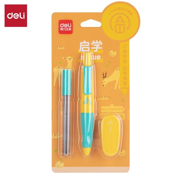 

Ready JT Deli Set Pensil Mekanik / Mechanical Pencil Set Ungu - Orange SH151